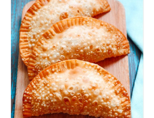 Recipe: Empanadas with sweet potato, shitake & portobello mushrooms